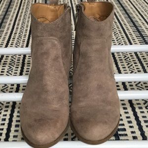Franco Sarto Taupe Booties
